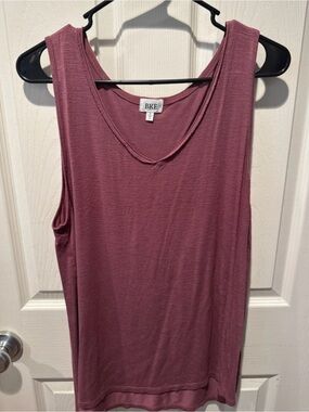BKE Mauve Scoop Neck Tank Top
